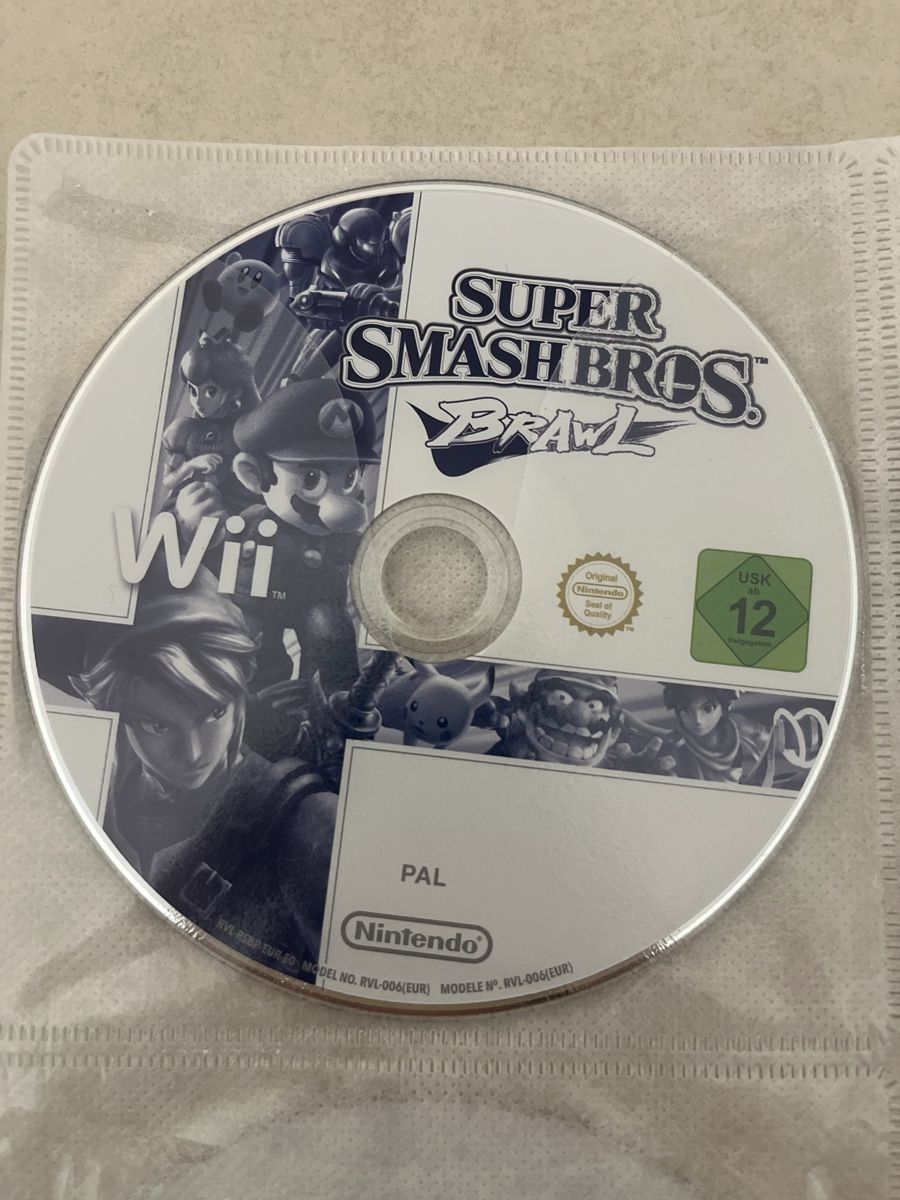 Wii super smash bros