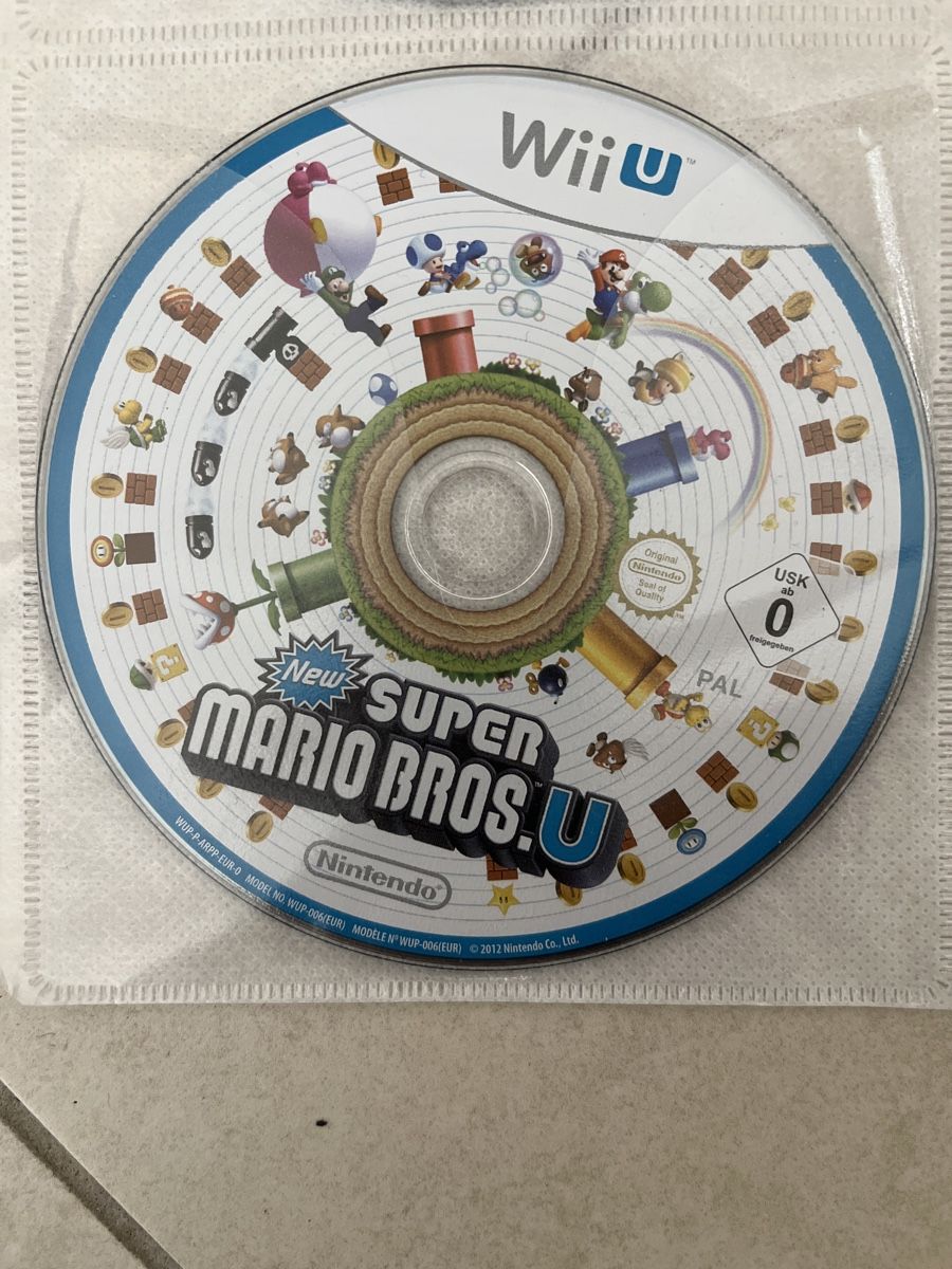Wii u new super mario bros u