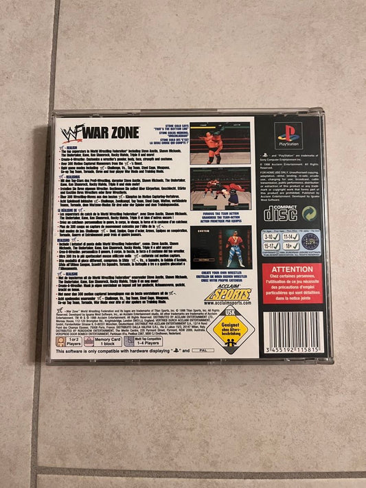 WWF Warzone / Sony Playstation 1 PSX PS1