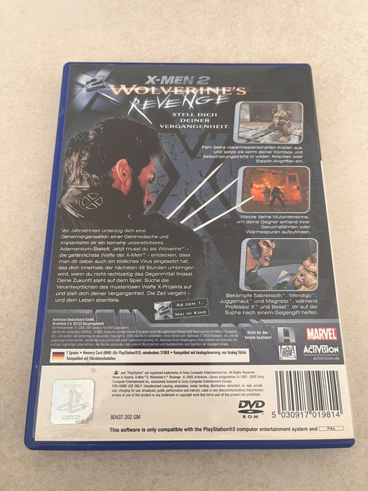 X-Men 2: Wolverine's Revenge PS2