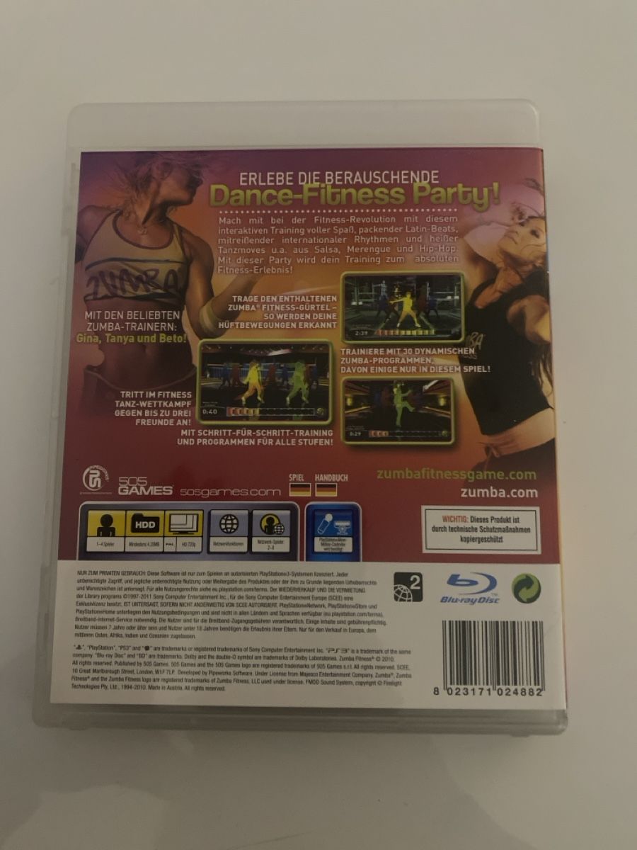 Zumba Fitness PS3