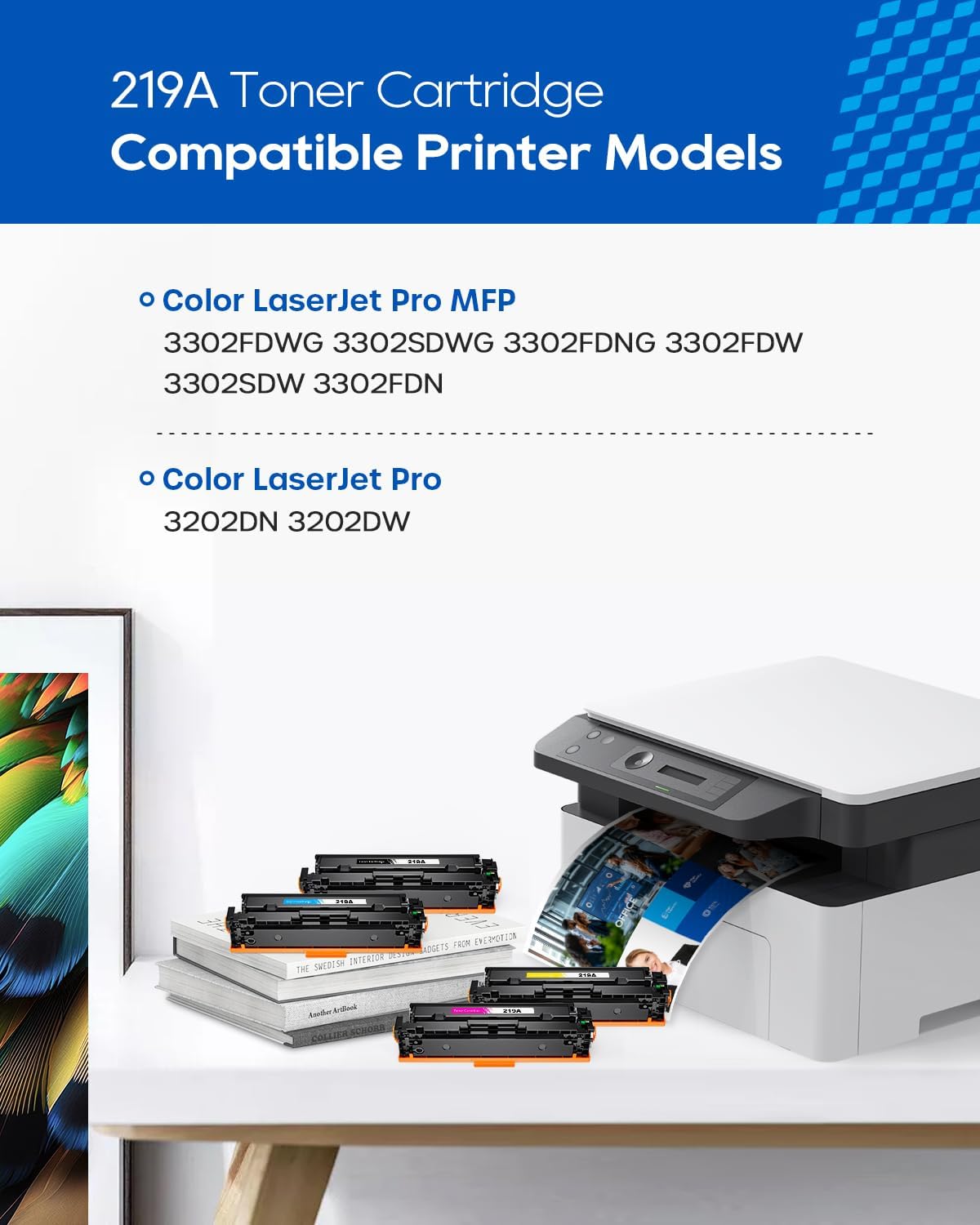 219A Toner Set HP kompatibel Farben