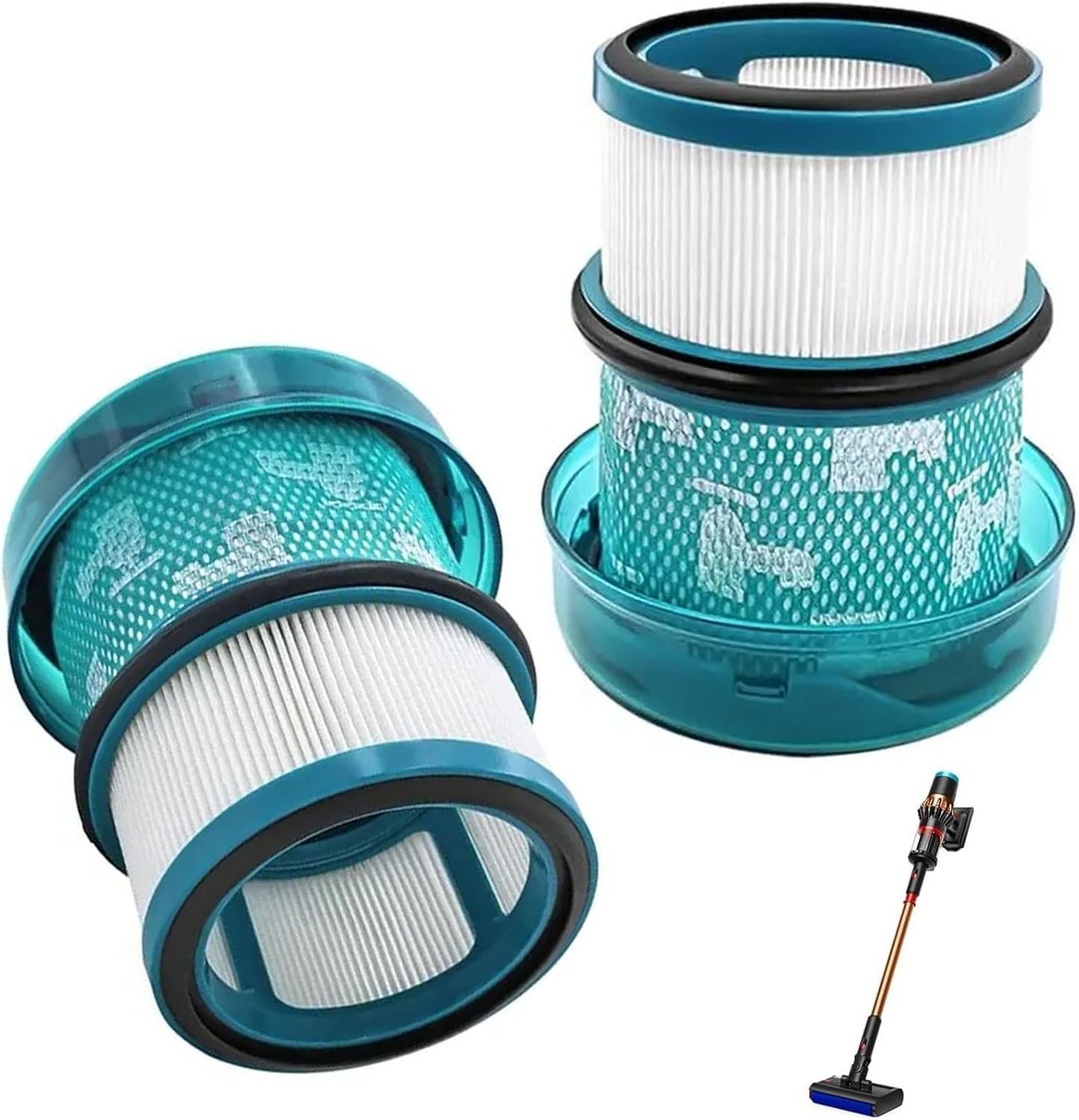 2x HEPA Filter für Dyson V16 Piston Animal DS60