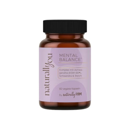 Mental Balance mit KSM-66 Ashwagandha, 60 Kapseln