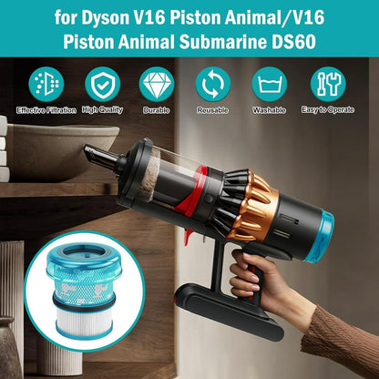 3x HEPA Filter für Dyson V16 Piston Animal DS60
