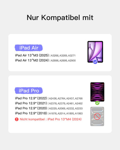 Inateck iPad QWERTZ Tastatur Anwendung