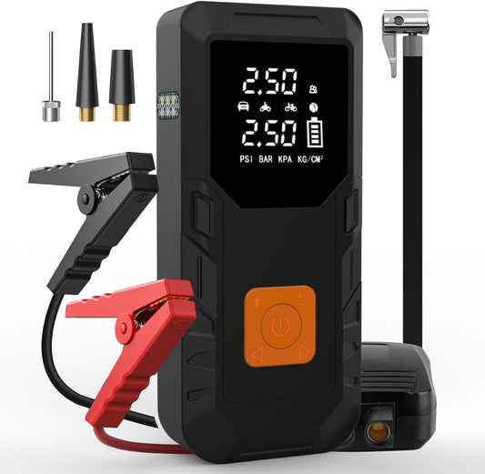 Junsun Autokompressor Powerbank 12V 12000 mAh
