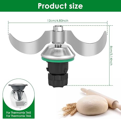 Teigmesser Thermomix Zubehör Detailbild