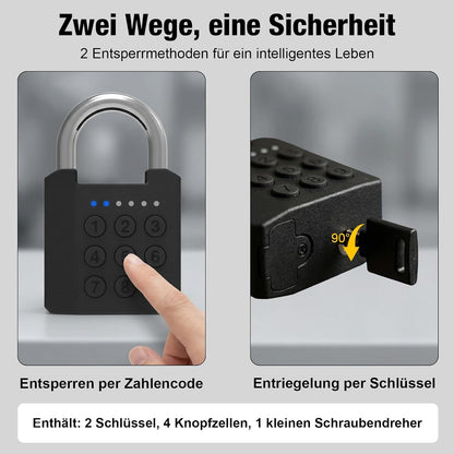Diyife Zahlenschloss 6-stellig IPX5