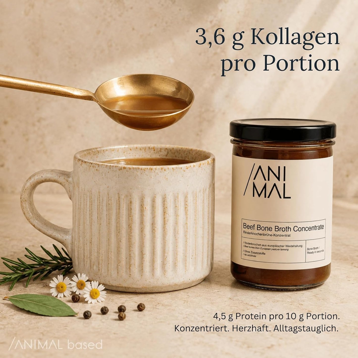 Animal Based Knochenbrühe Konzentrat 220g