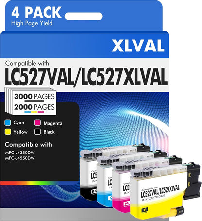 LC527XL Patronen Multipack für Brother 4 Farben