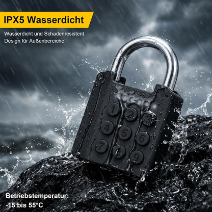 Diyife Zahlenschloss 6-stellig IPX5