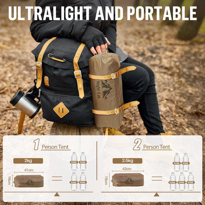Night Cat Outdoor Rucksack Anwendung