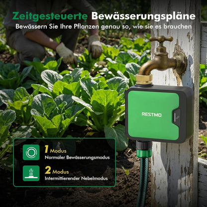 RESTMO Durchflussmesser und Hub