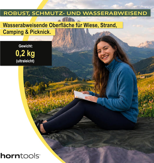horntools Picknickdecke im Einsatz