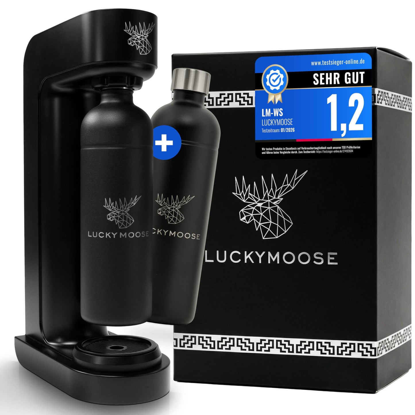 SodaStream Crystal Glaskaraffen 2er Pack Produktbild