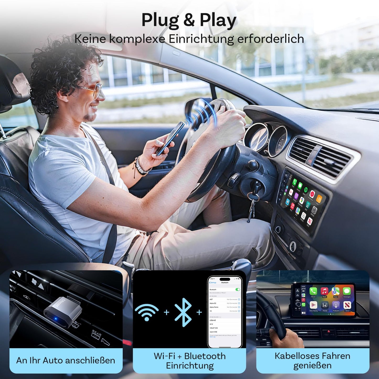 Qzonnect Wireless Adapter Detailansicht