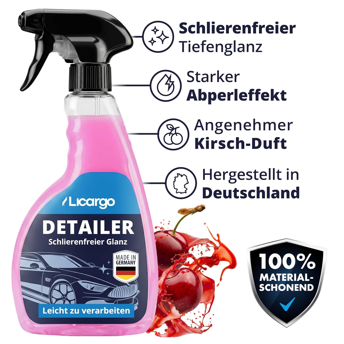 LICARGO Sprühversiegelung Abperleffekt