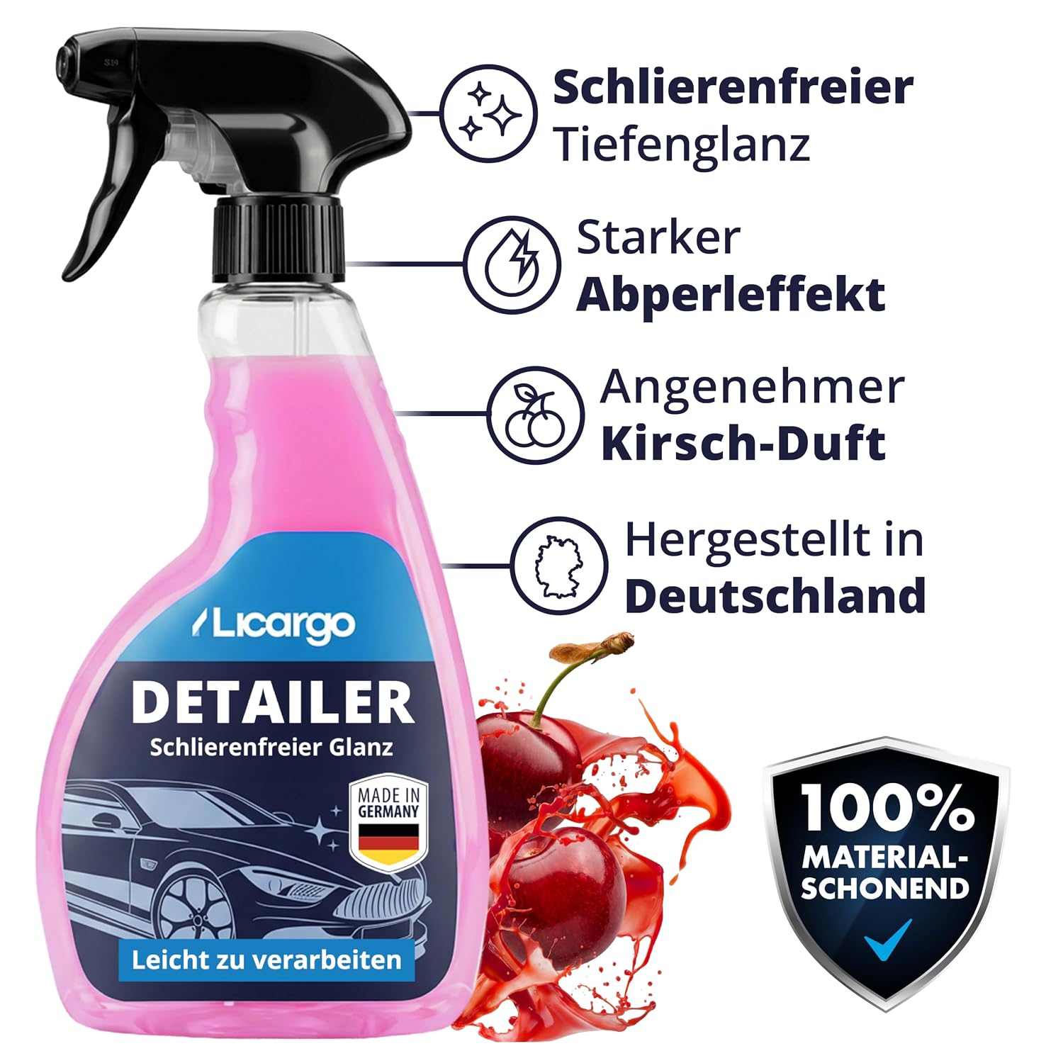 LICARGO Sprühversiegelung Abperleffekt