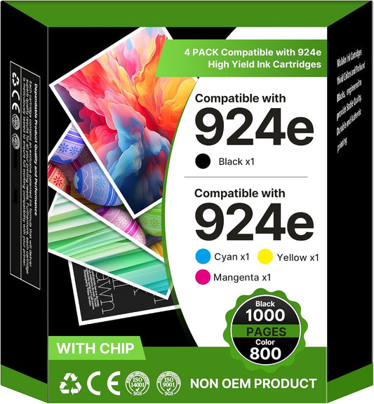 924XL Patronen für HP Multipack mit Chip