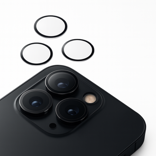 iPhone Kamera Schutzringe – Linsenringe aus Glas | iPhone 11–16 Pro Max