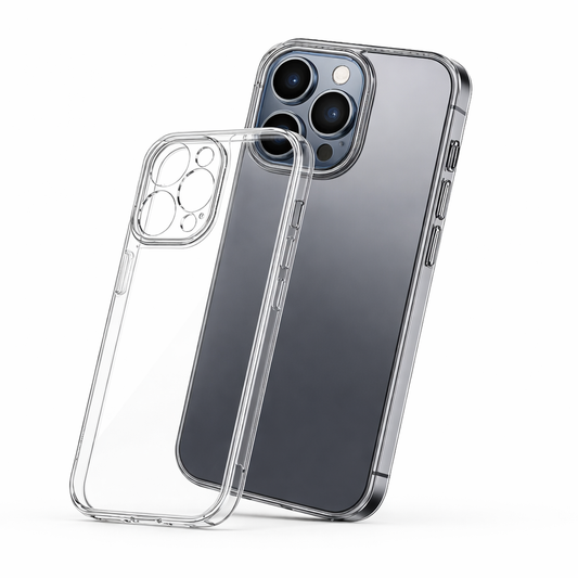 iPhone Hülle Transparent – Klar & Schlank | iPhone 7–16 Pro Max