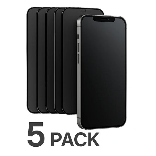 iPhone Privacy Panzerglas – 9H Blickschutz | 1er / 3er / 5er Pack