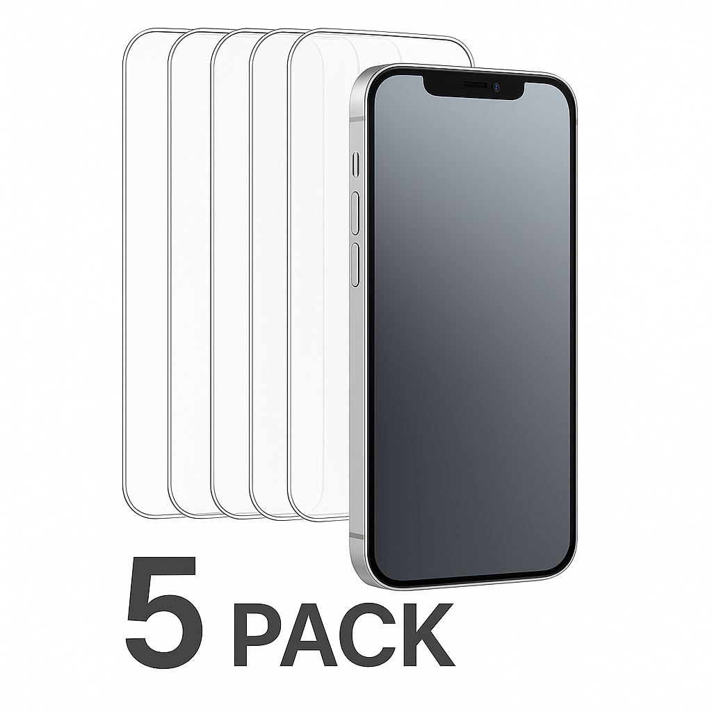 5x IPhone 11 Panzerglas Folie Schutz