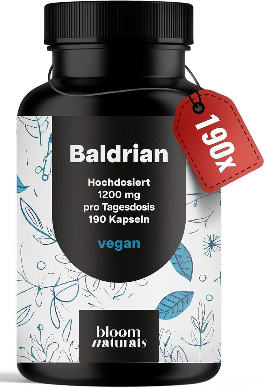 Baldrian Kapseln vegan 190 Stück
