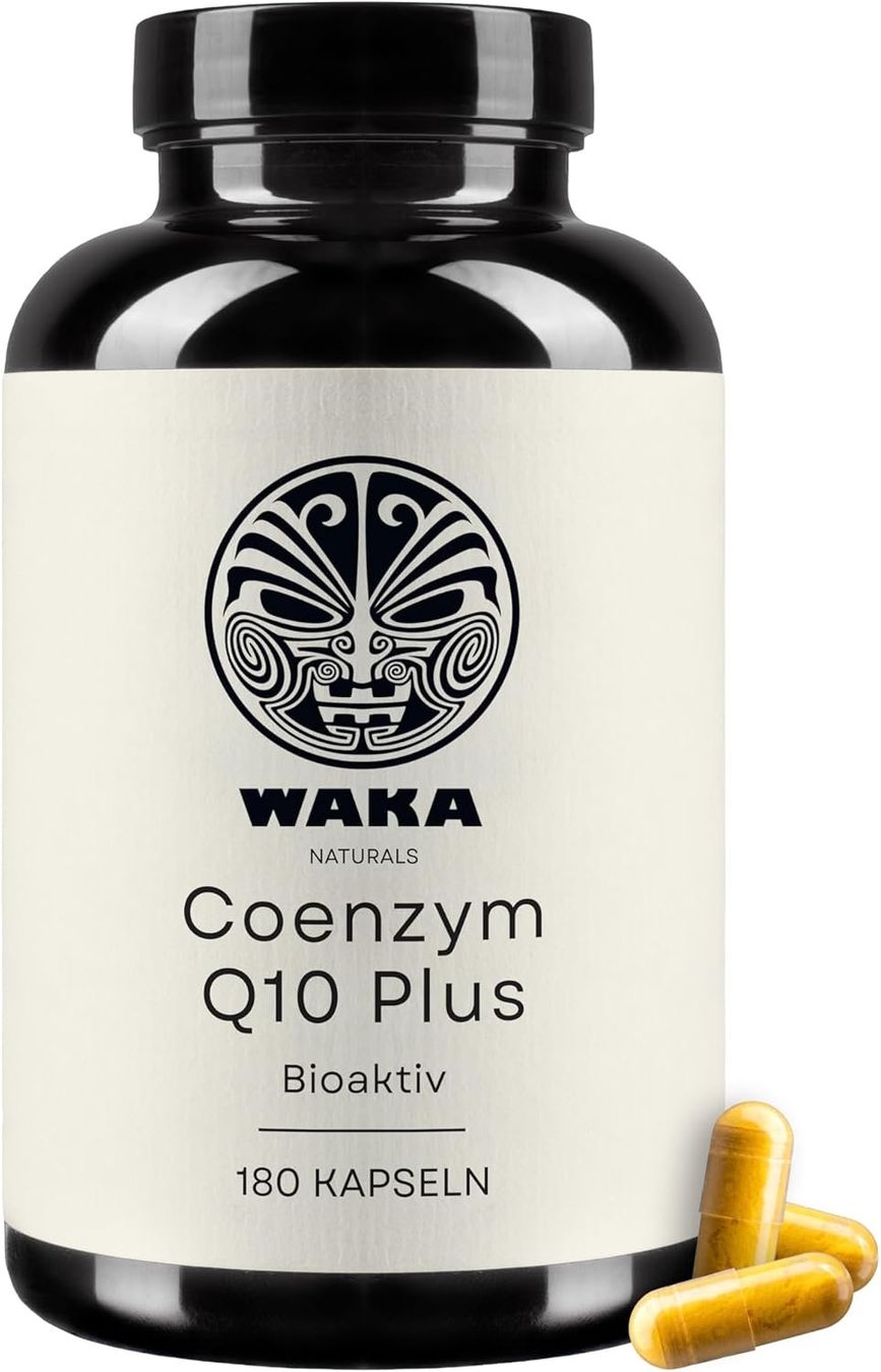 Coenzym Q10 Plus Vit. B1 & B2 – 180 Kapseln