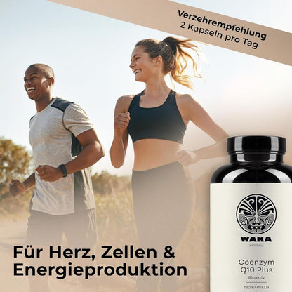 Coenzym Q10 Plus Vit. B1 & B2 – 180 Kapseln