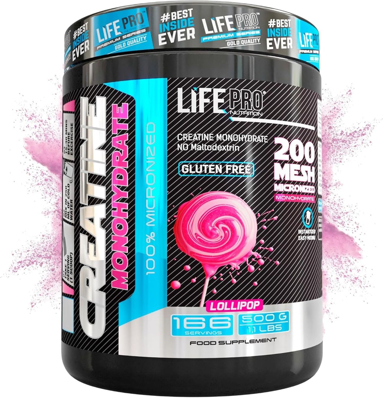 Creatin Monohydrat 500g 99,9% Reinheit