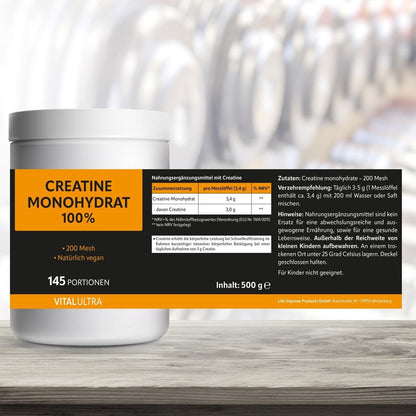 Creatin Monohydrat 500g Neutral 99%