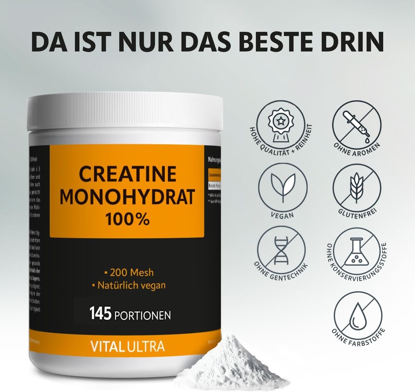 Creatin Monohydrat 500g Neutral 99%