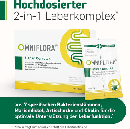 Leber Komplex Probiotika Mariendistel 30 Sachets
