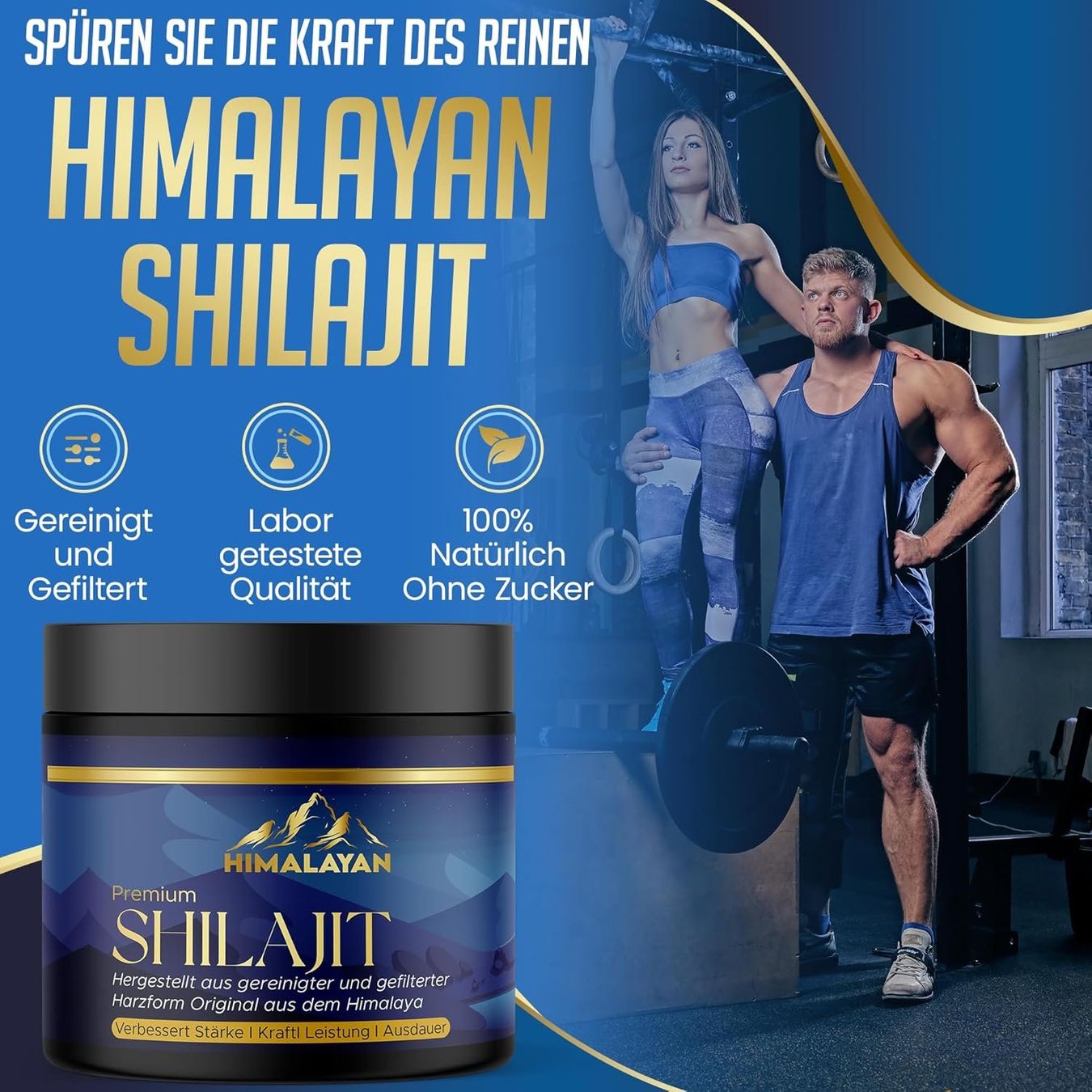 Shilajit Harz 50g 70% Fulvinsäure Himalaya