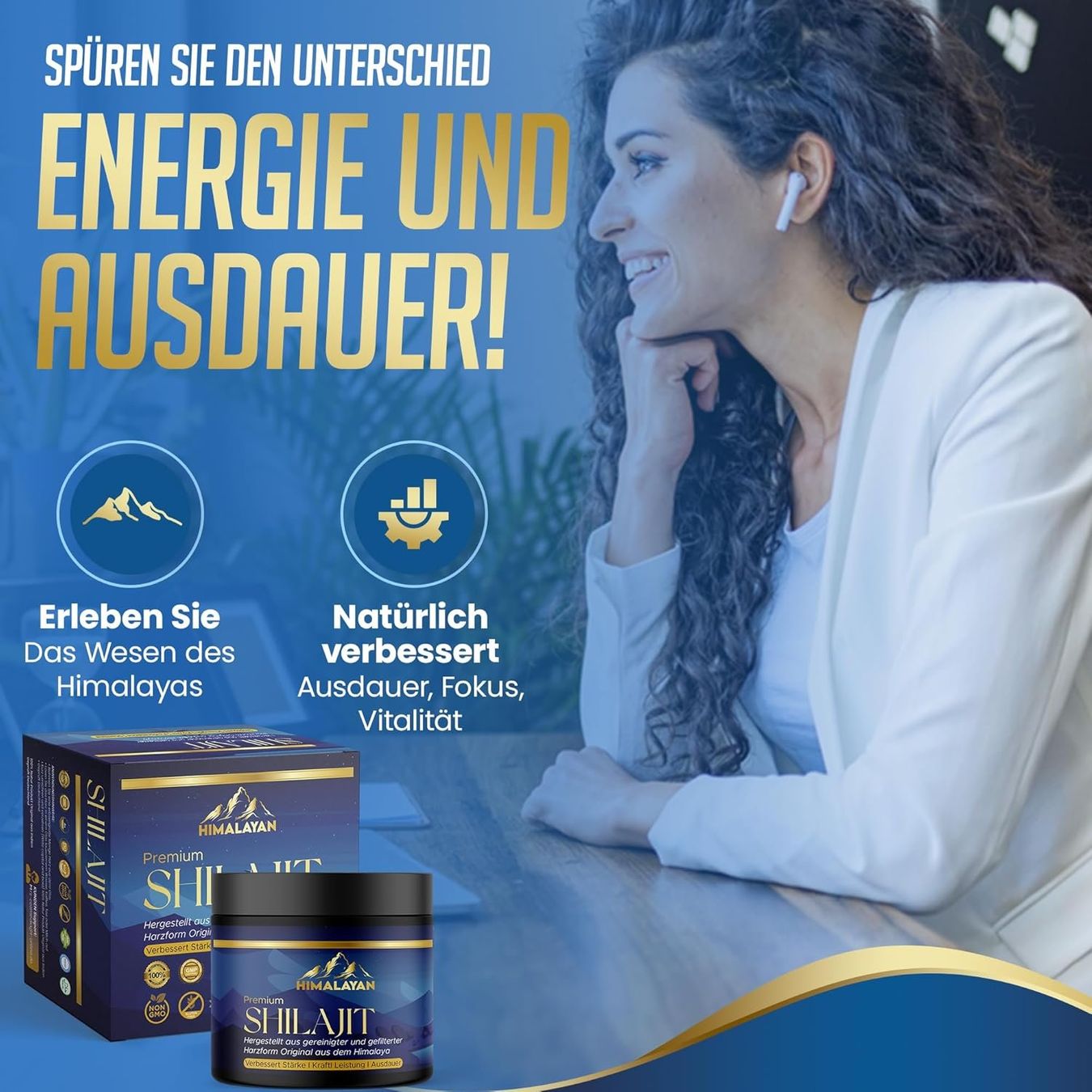 Shilajit Harz 50g 70% Fulvinsäure Himalaya