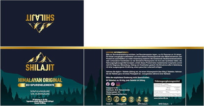 Shilajit Harz 50g 70% Fulvinsäure Himalaya