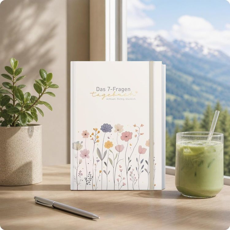 Achtsamkeitstagebuch A5 6 Monate Habit Tracker