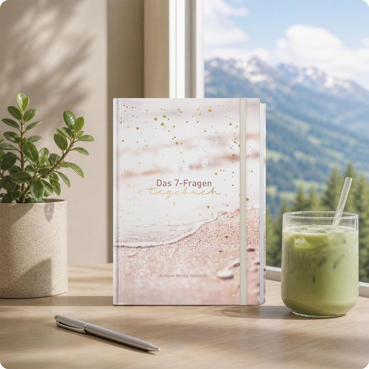 Achtsamkeitstagebuch A5 Neue Wege 6 Monate Habit Tracker