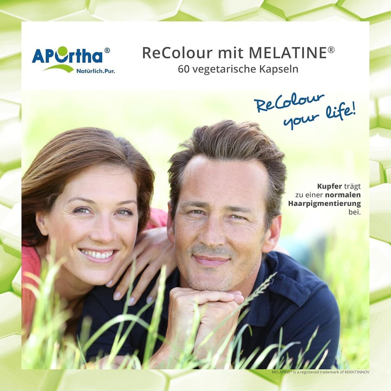 APOrtha ReColour Melanin 60 Kapseln
