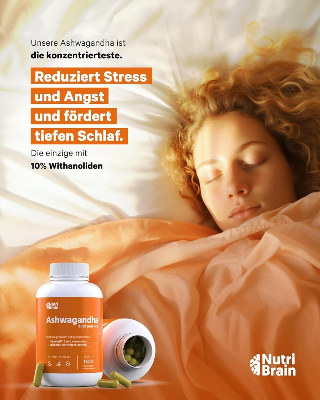Ashwagandha Sensoril Kapseln 120 Stück Produktbild 2