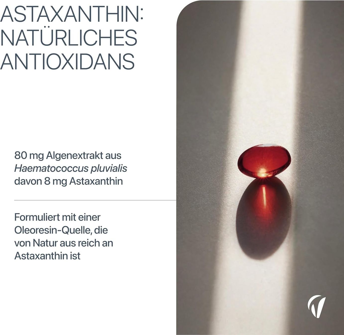 Astaxanthin 60 Kapseln Detailbild