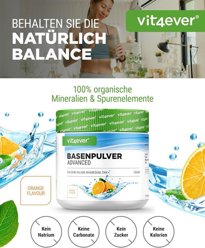 Basenpulver Magnesium Kalium Calcium Zink 360 g Produktbild 5