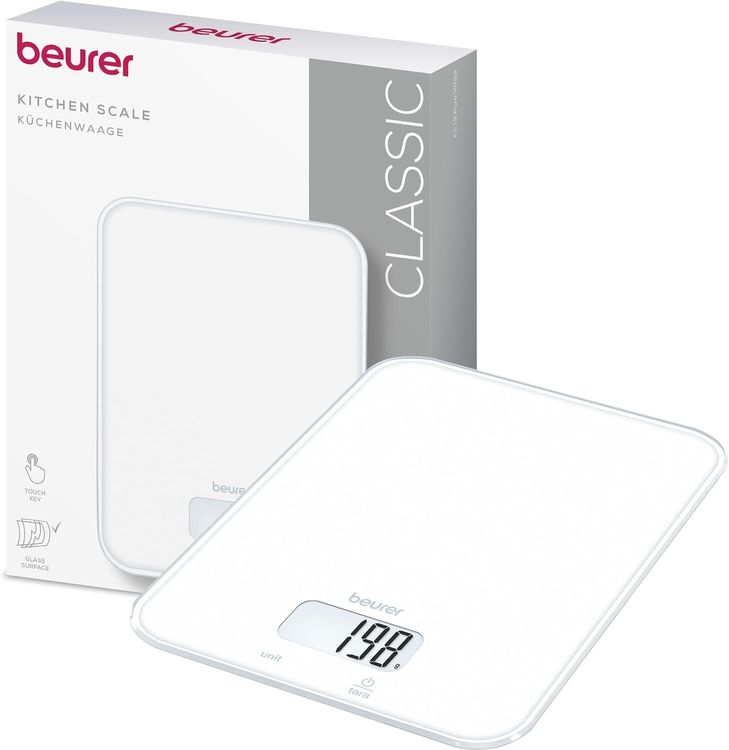 Beurer KS 19 Küchenwaage digital 5 kg Weiss
