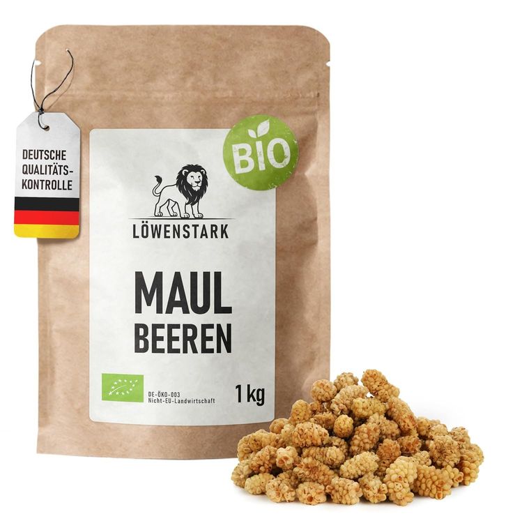 Bio Maulbeeren getrocknet 1kg vegan