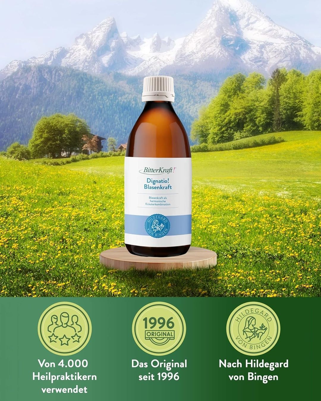 BitterKraft Blasenkraft Kräutertropfen 200 ml Vegan