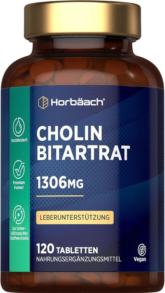 Cholin 1305 mg vegane Tabletten