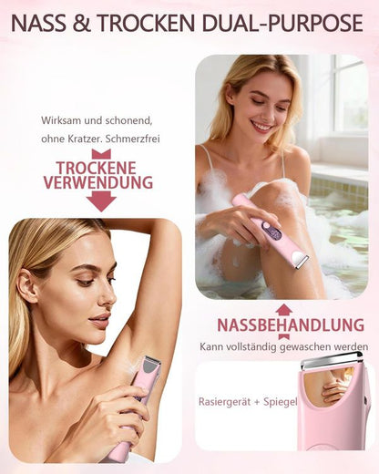 Damenrasierer IPX7 wasserdicht