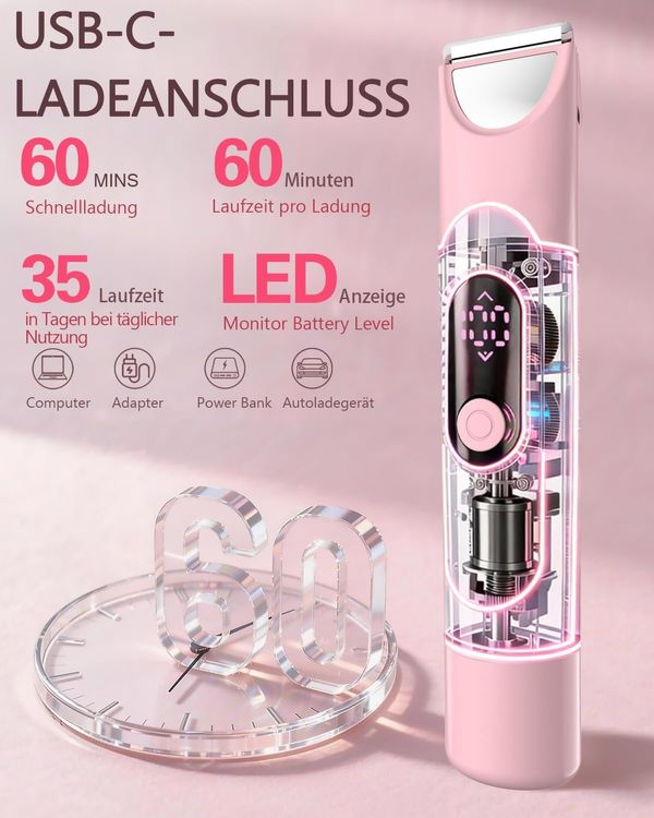 Bikini Trimmer wasserdicht Detail